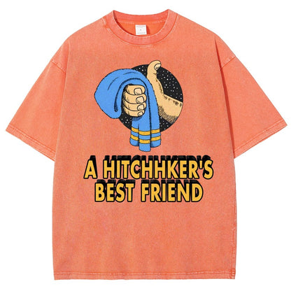 A Hitchhiker‘S Best Friend  Vintage Distressed T-shirt