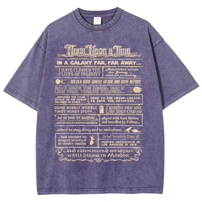 My Autobiography Vintage Distressed T-shirt