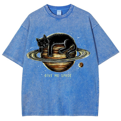Give me space Vintage Distressed T-shirt