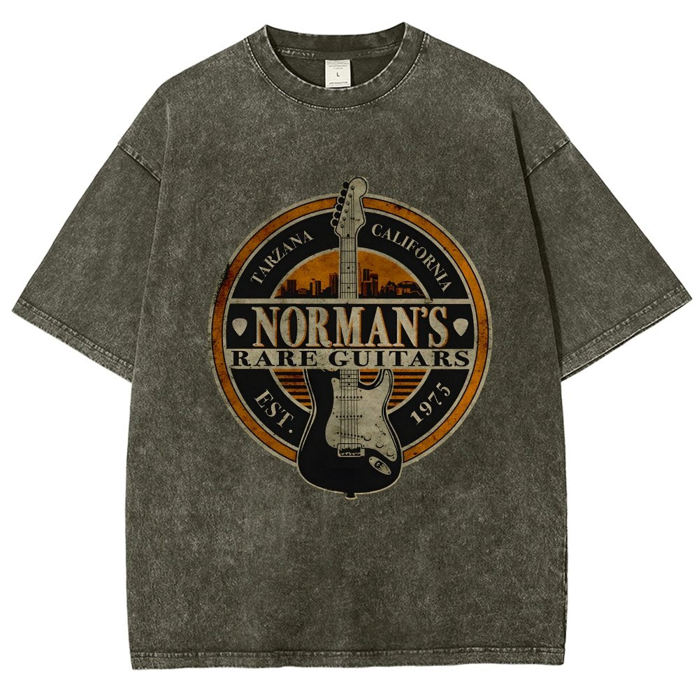 Norman S Rare Guitars Essential Vintage Distressed T-shirt