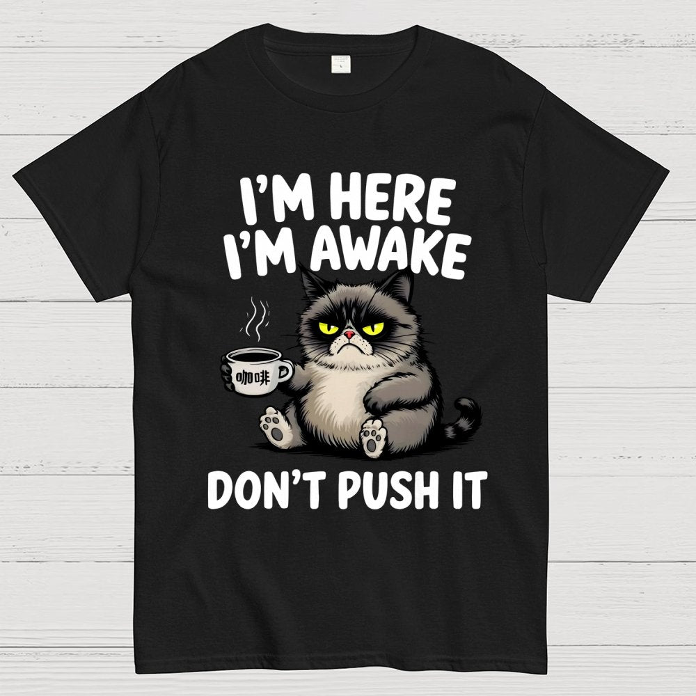 Tired Cat Geek T-Shirt