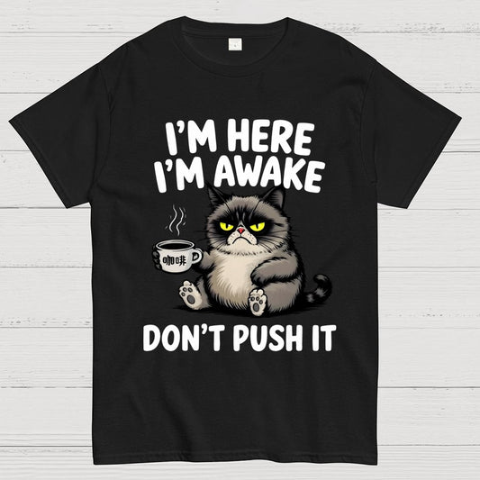 Tired Cat Geek T-Shirt
