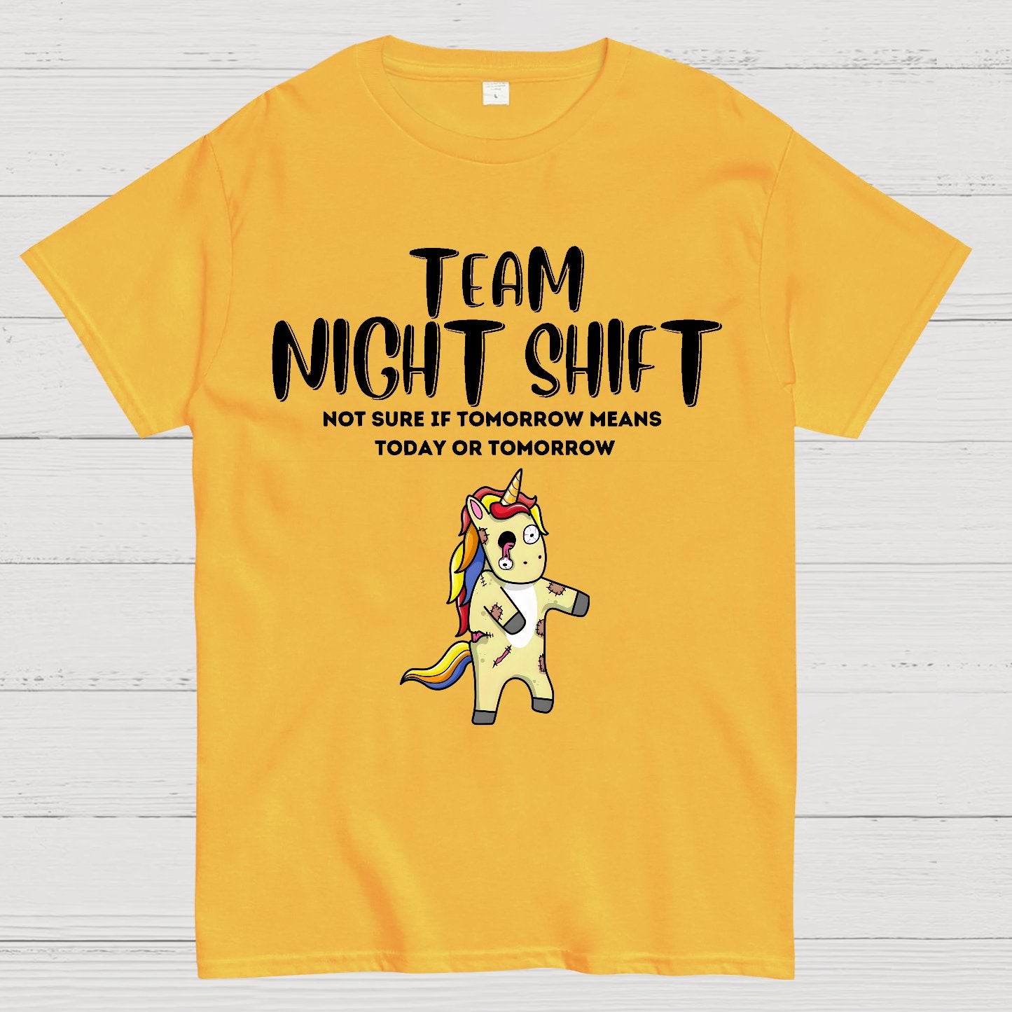 Night Shift Team - Zombie Unicorn! Geek T-Shirt