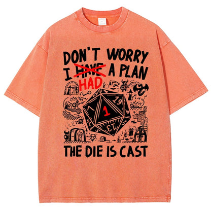 The Die Is Cast Vintage Distressed T-shirt