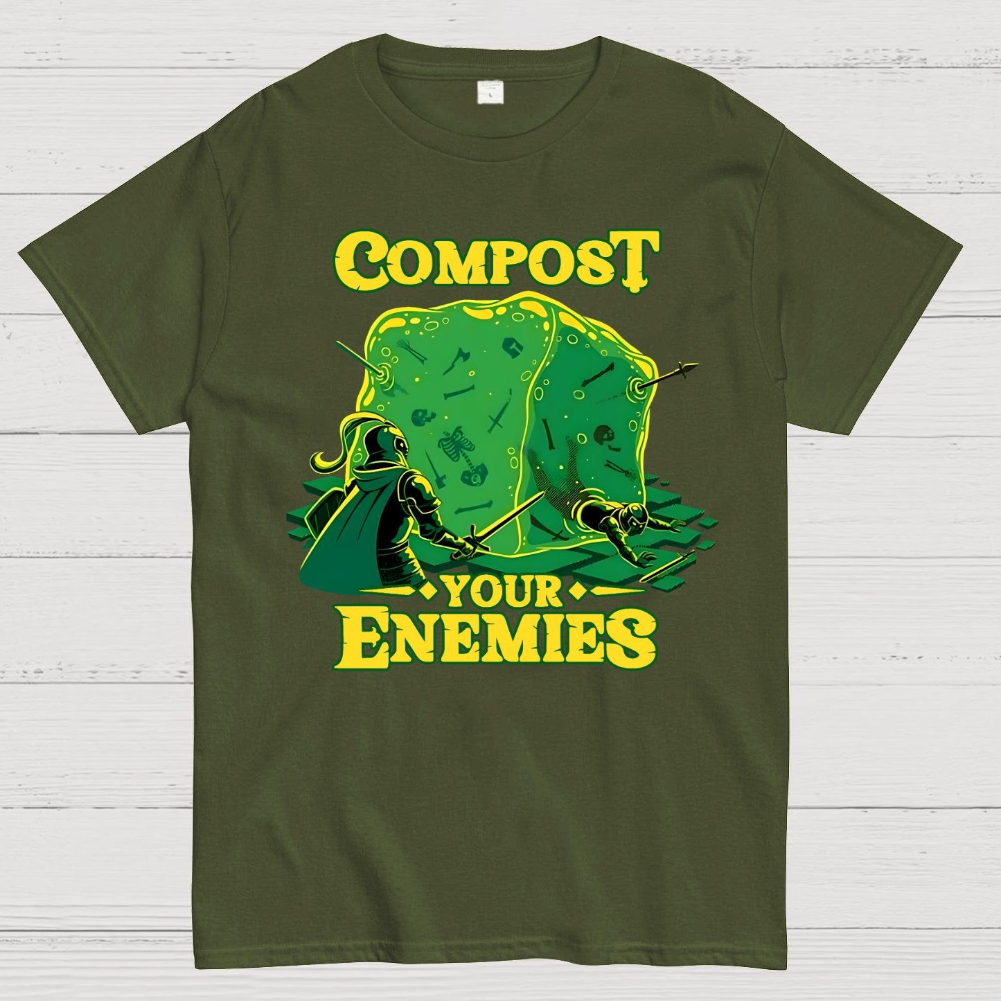 Compost Your Enemies Geek T-Shirt