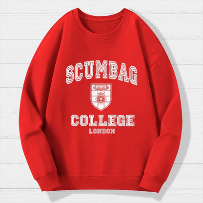 Scumbag College Geek Cotton Sweatshirt 2511001404