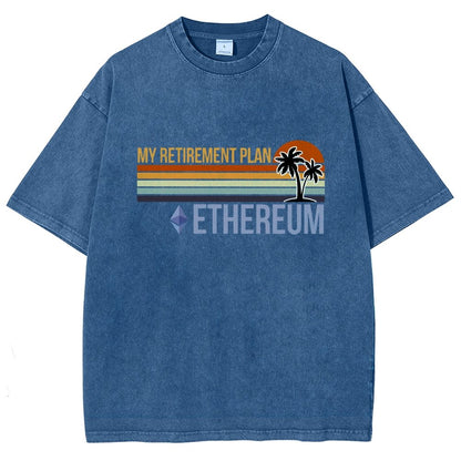 ETH Retirement Plan Vintage Distressed T-shirt