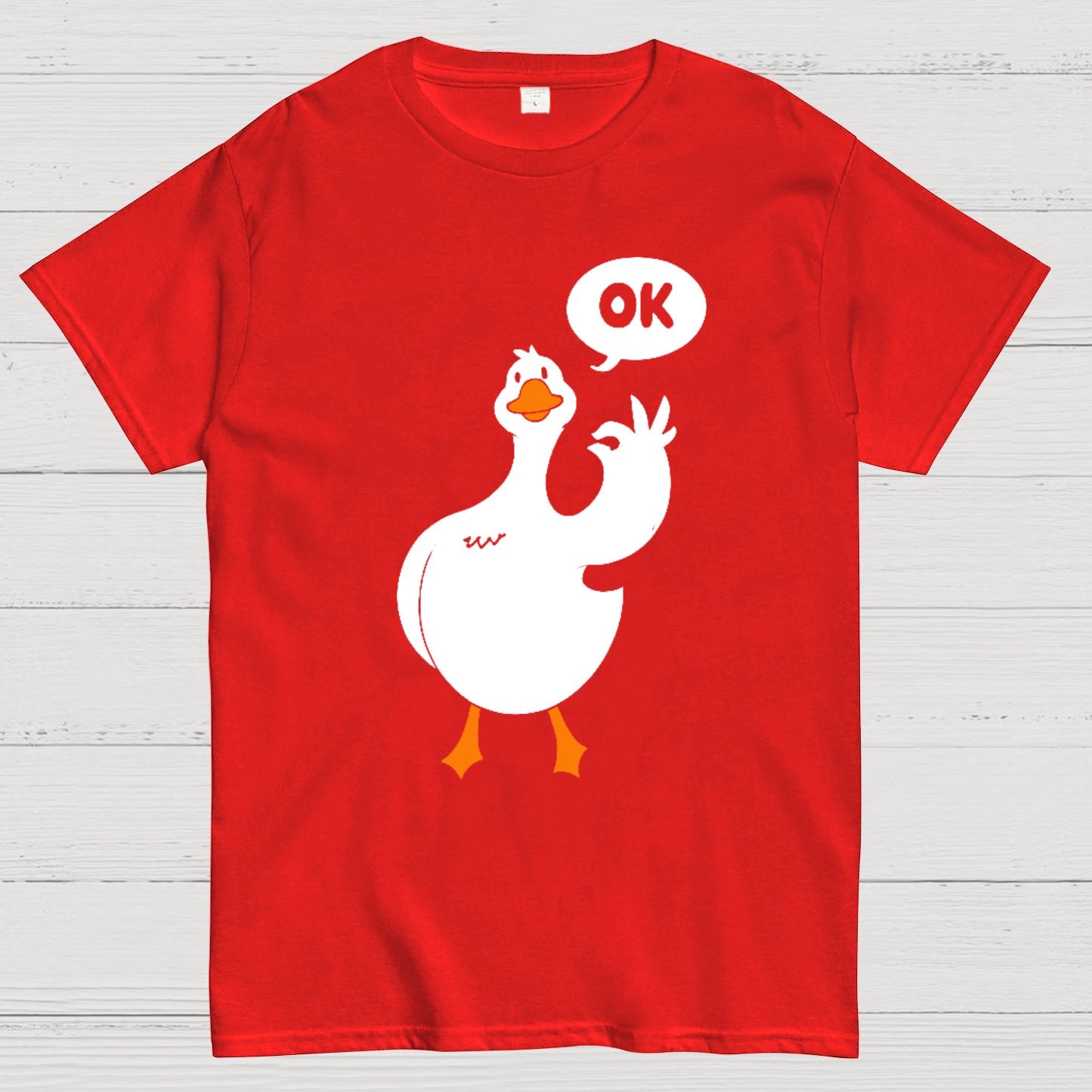 Duck ok Funny Geeky T-Shirt