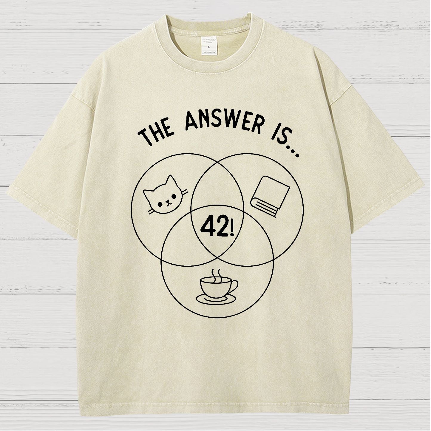 42 Cats Vintage Distressed T-shirt