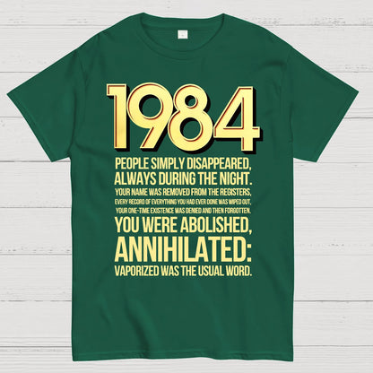 1984-Evaporation-Satire Geek T-Shirt
