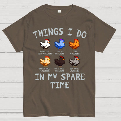Things I Do In My Spare Time Funny Geek T-Shirt