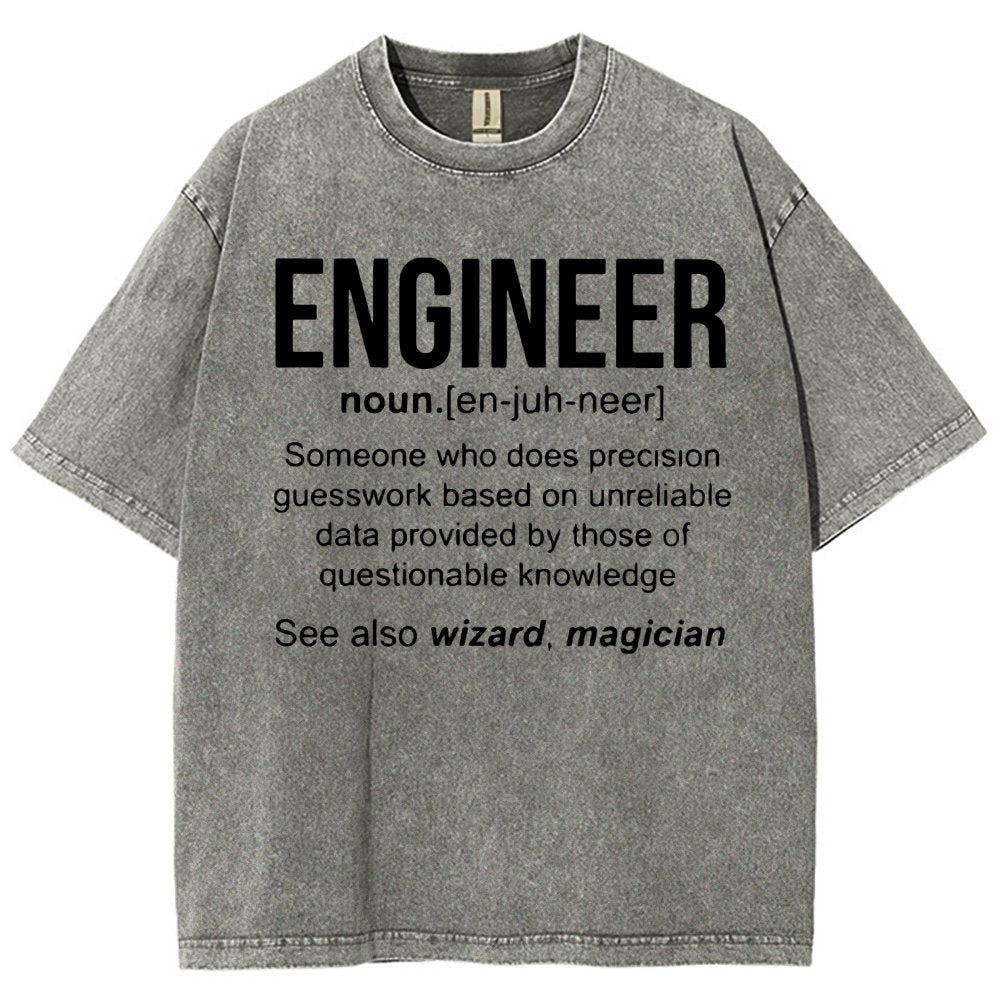Engineer Vintage Distressed T-shirt