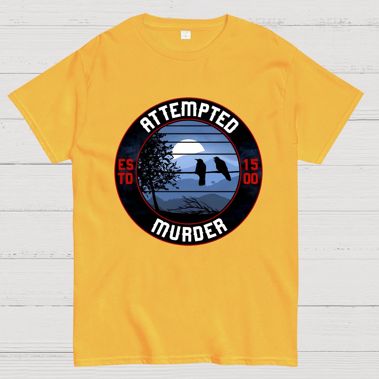 Attempted Murder Nerdy T-Shirt