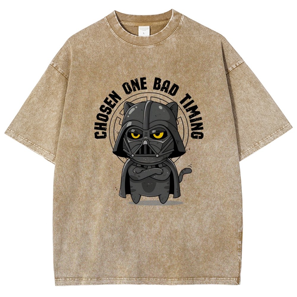 Chosen One Bad Timing Vintage Distressed T-shirt