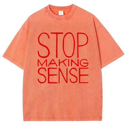 Stop Making Sense Vintage Distressed T-shirt