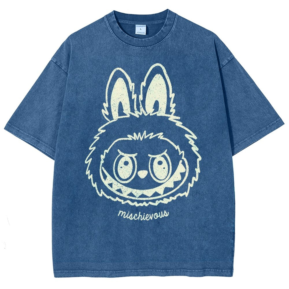 Le Boo Boo Vintage Distressed T-shirt