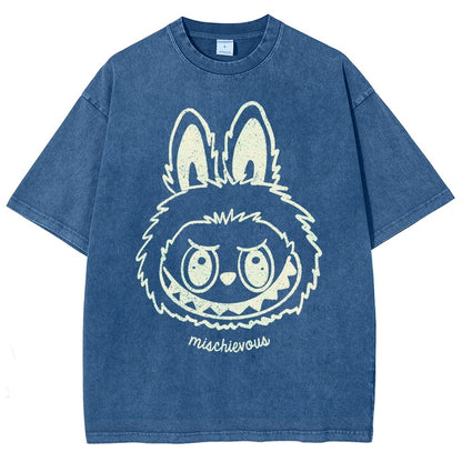 Le Boo Boo Vintage Distressed T-shirt