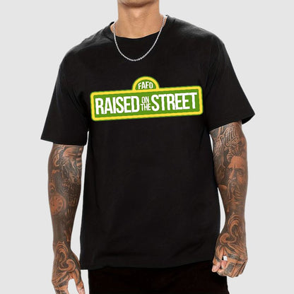 Raised On The Street Geek T-Shirt