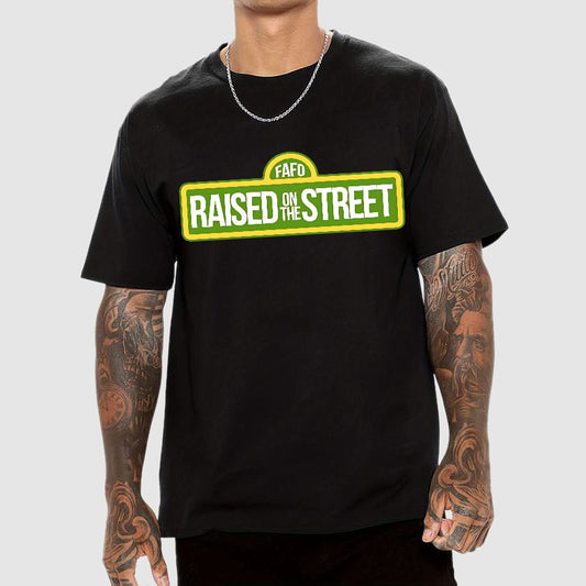 Raised On The Street Geek T-Shirt