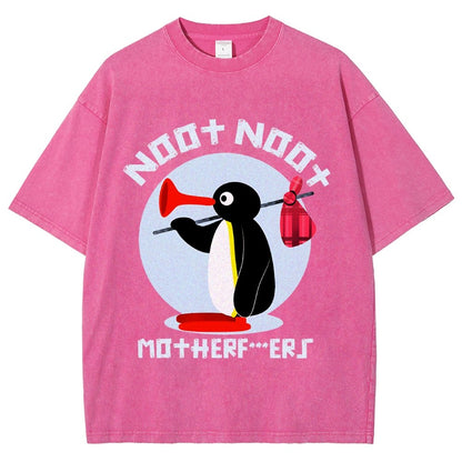 NOOT NOOT MOTHERF***ERS Vintage Distressed T-shirt