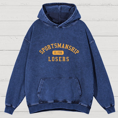 Sportsmanship Vintage Distressed Hoodie