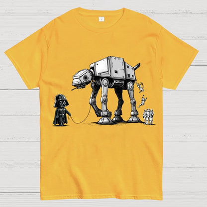 Imperial Robot Dog Poop Geek T-Shirt