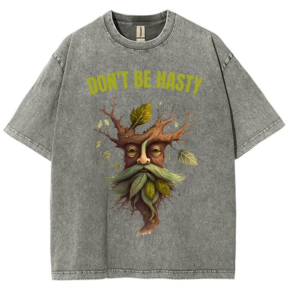 Dont be Hasty - Fantasy Vintage Distressed T-shirt