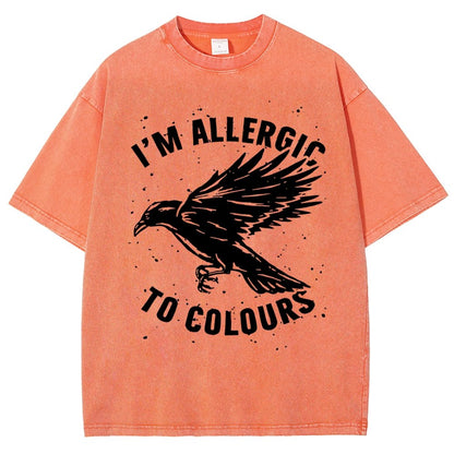 Im Allergic To Colours Vintage Distressed T-shirt