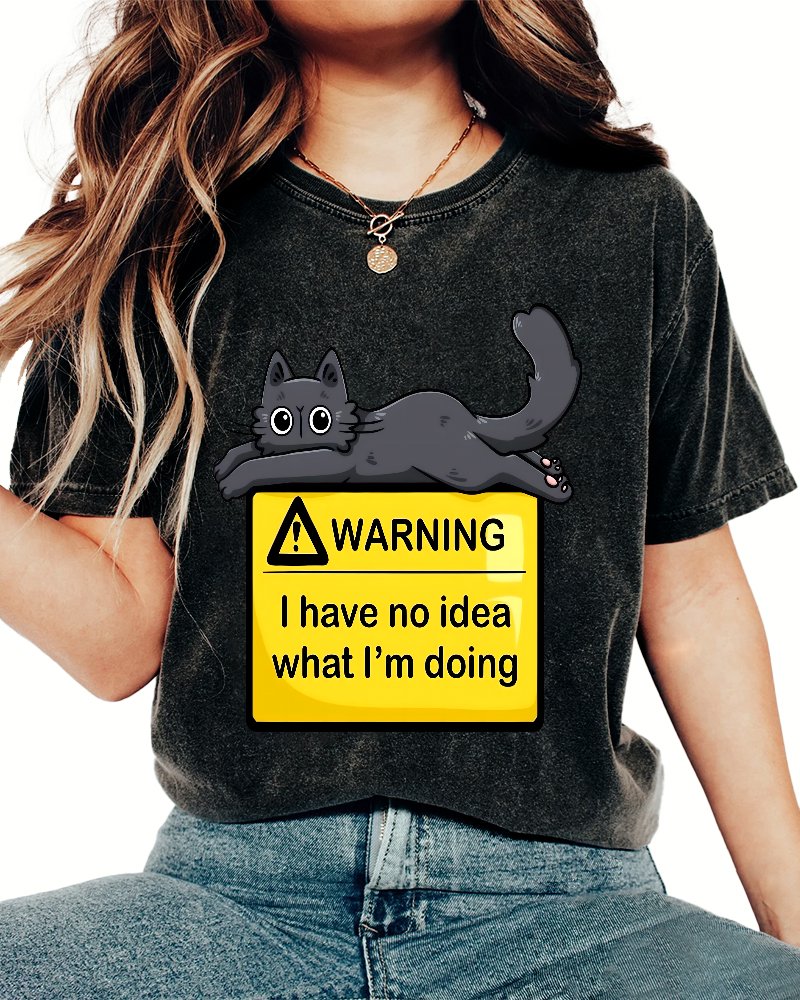 Warning, I Don't Know What I'm Doing! Vintage Distressed T-shirt
