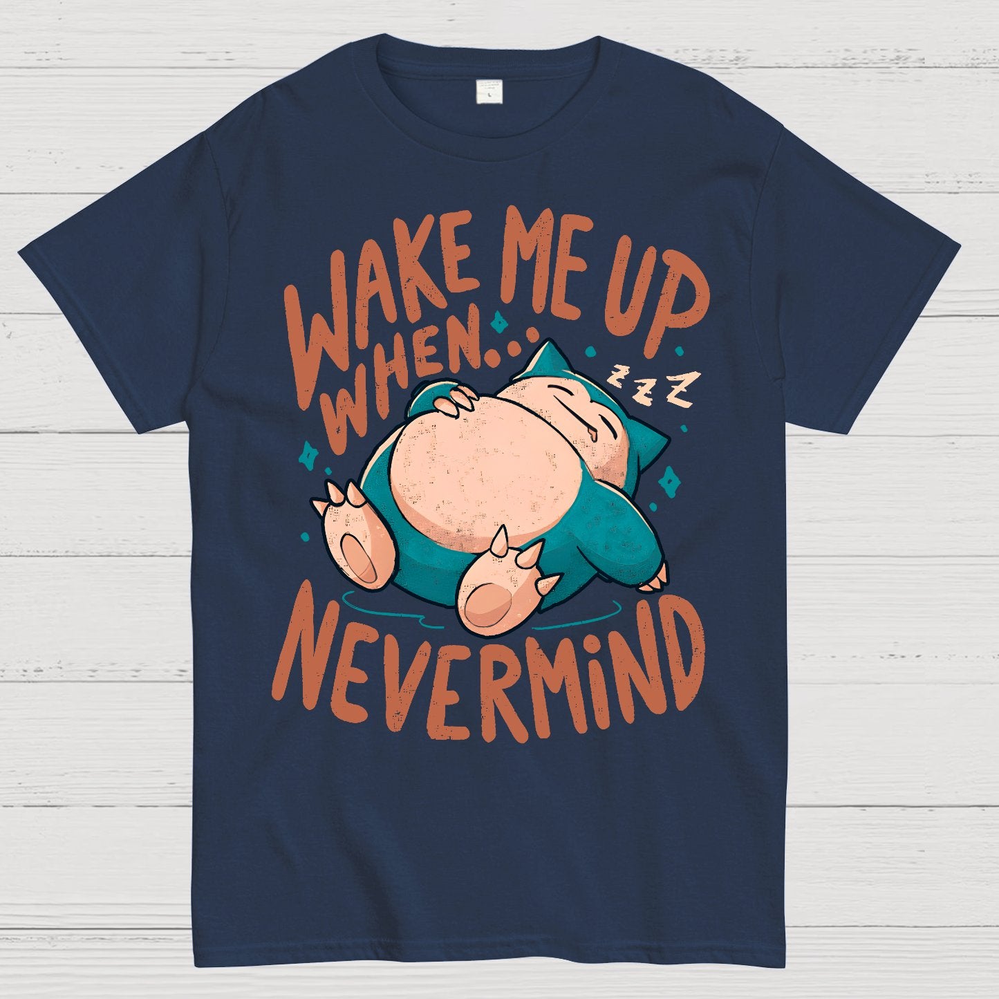Wake Me Up When, Nevermind Geek T-Shirt