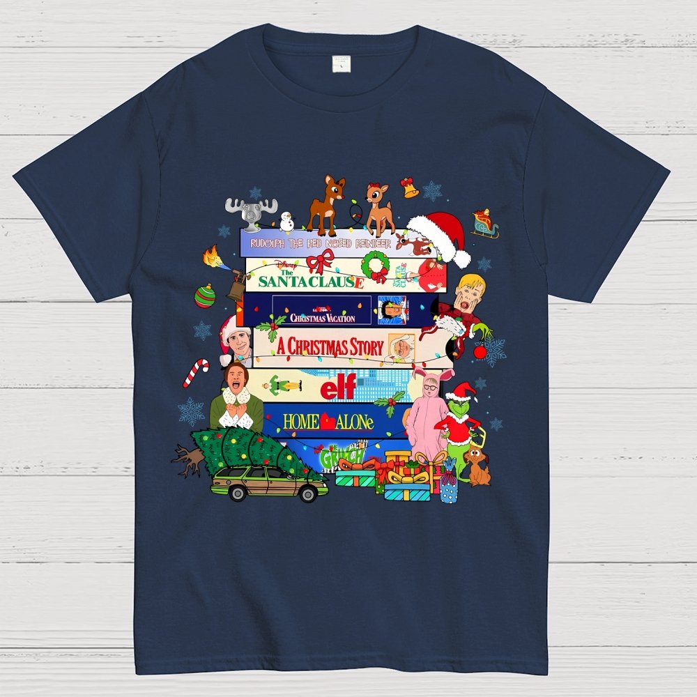 90s Style Christmas Geek T-Shirt
