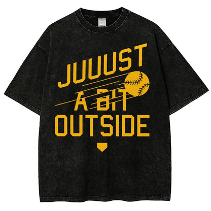 Just A Bit Outside Vintage Distressed T-shirt