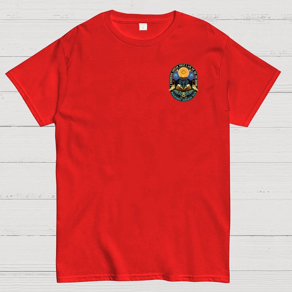 Mischief Club Front And Back Printing Geek T-Shirt