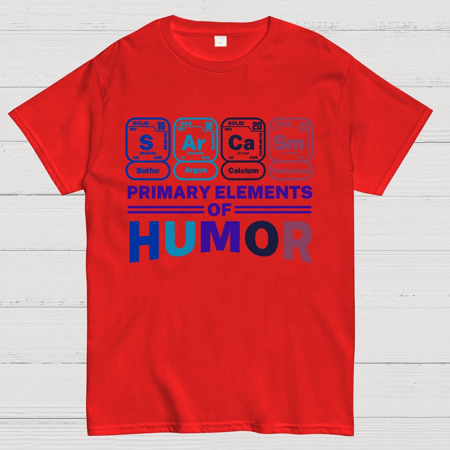 Primary Elements Of Humor Geek T-Shirt