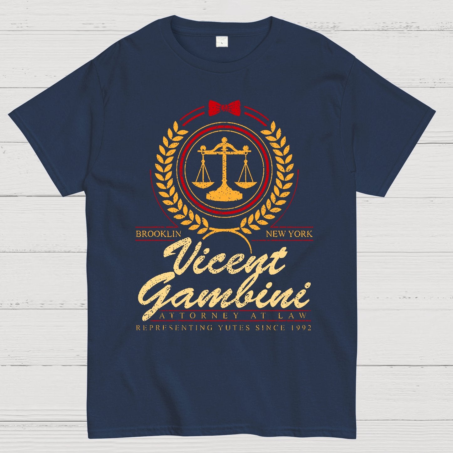 Brooklyn Lawyer Courtroom Genius Geek T-Shirt