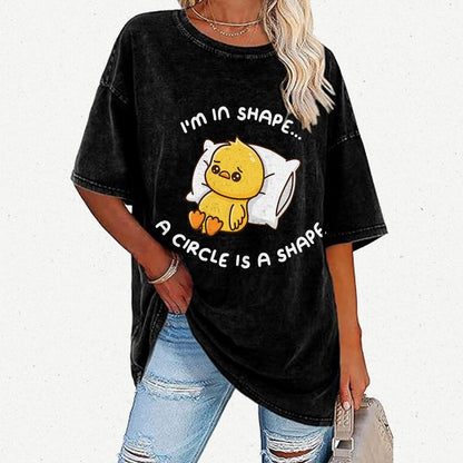 I'm In Shape Vintage Distressed T-shirt