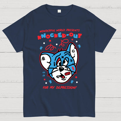 knocked-out. Sarcasm Geek T-Shirt
