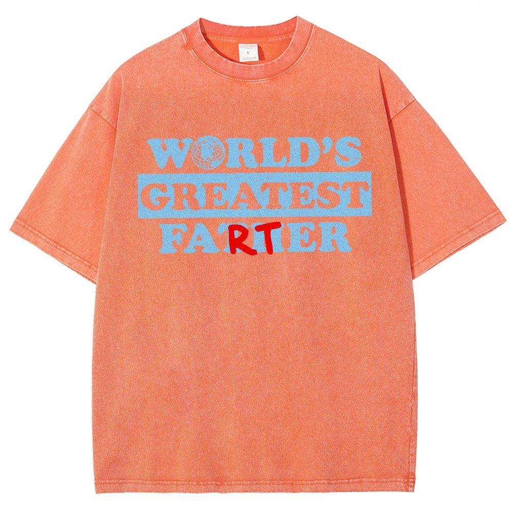 Father's Day Farter Vintage Distressed T-shirt