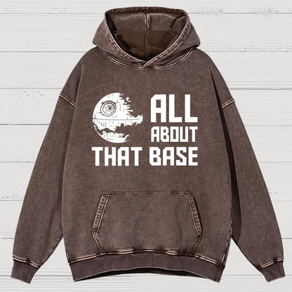 All About That Base Geeks Vintage Distressed Hoodie