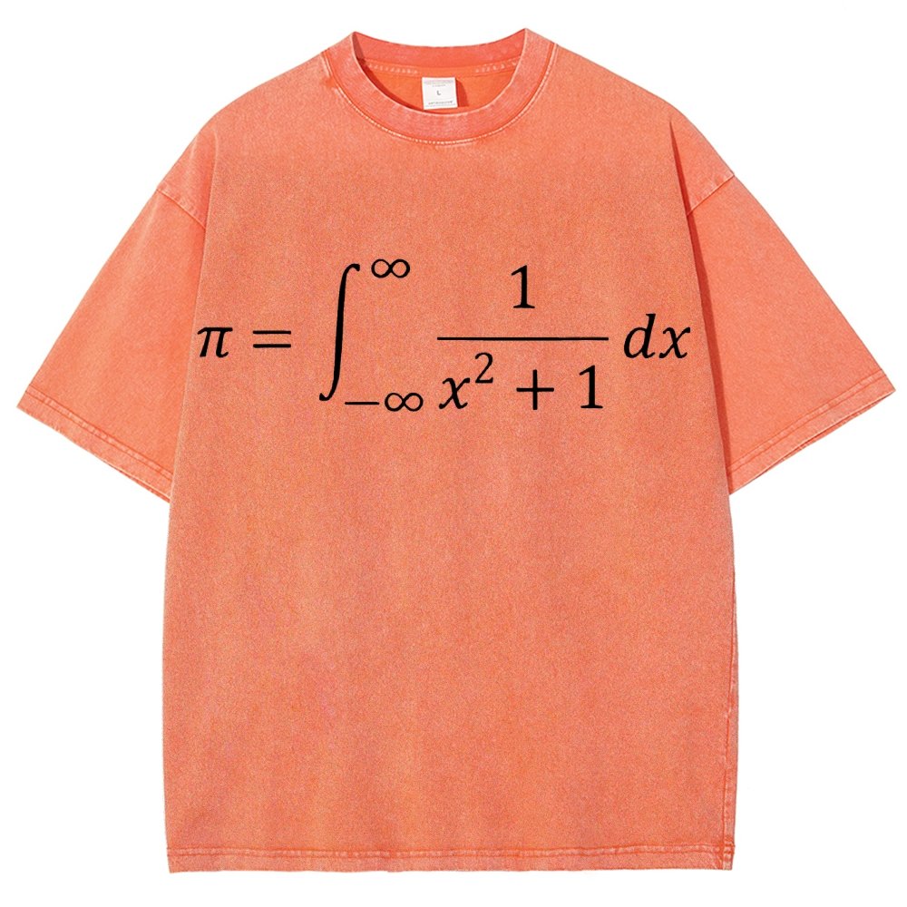 The Constant Number Pi Nerd Vintage Distressed T-shirt