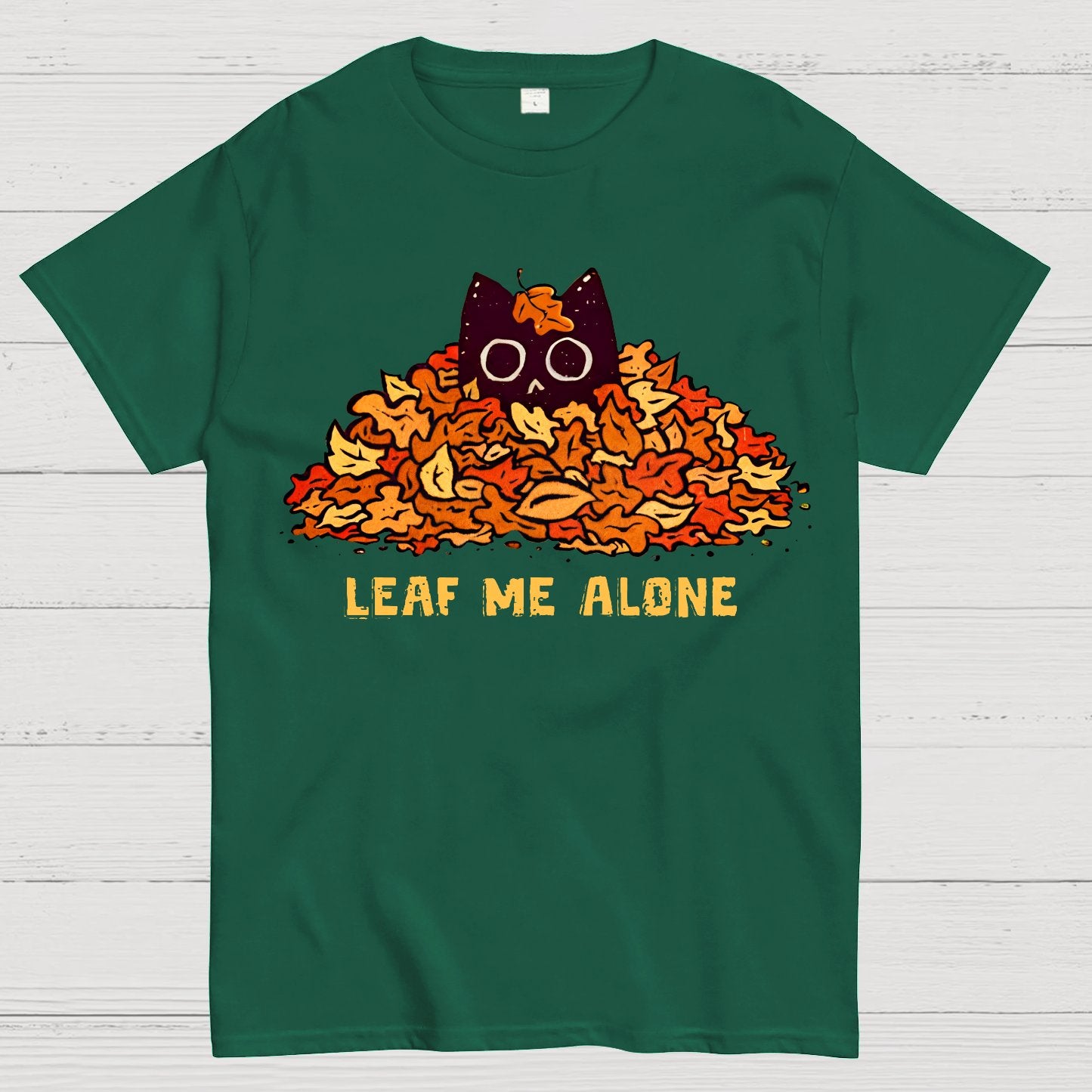 Leaf Me Alone Geek T-Shirt