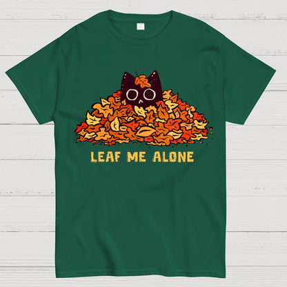 Leaf Me Alone Geek T-Shirt