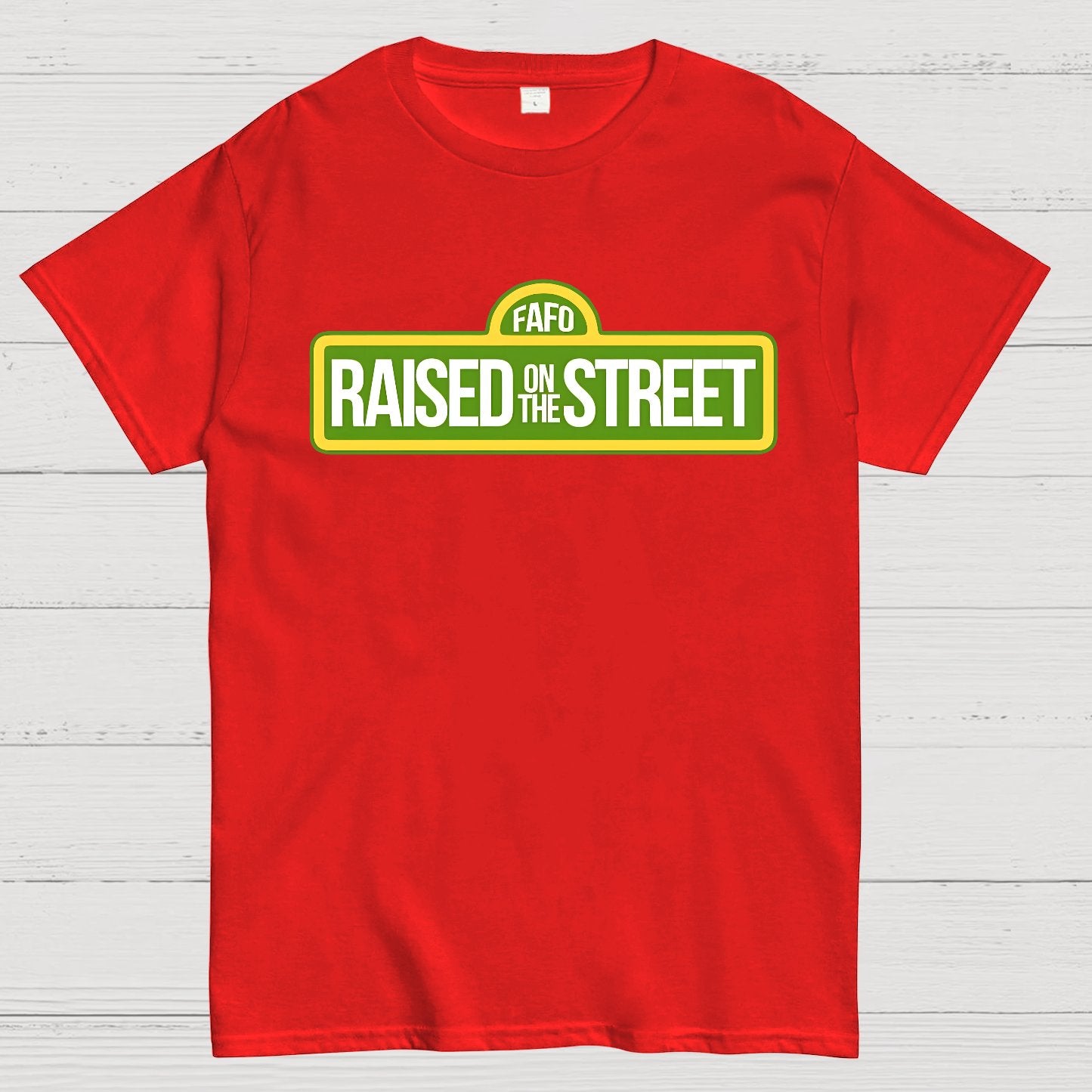 Raised On The Street Geek T-Shirt