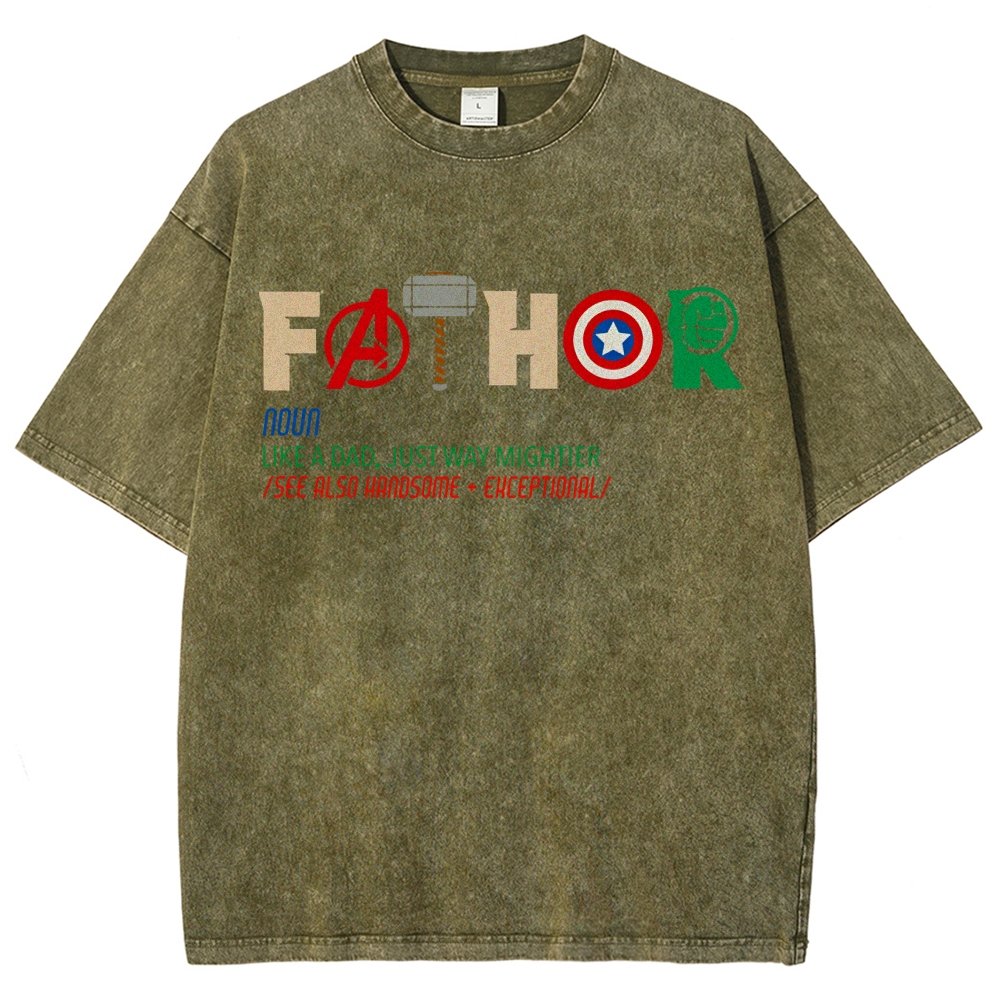 Father Day Vintage Distressed T-shirt