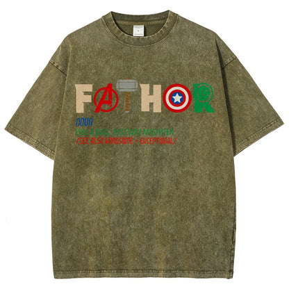 Father Day Vintage Distressed T-shirt