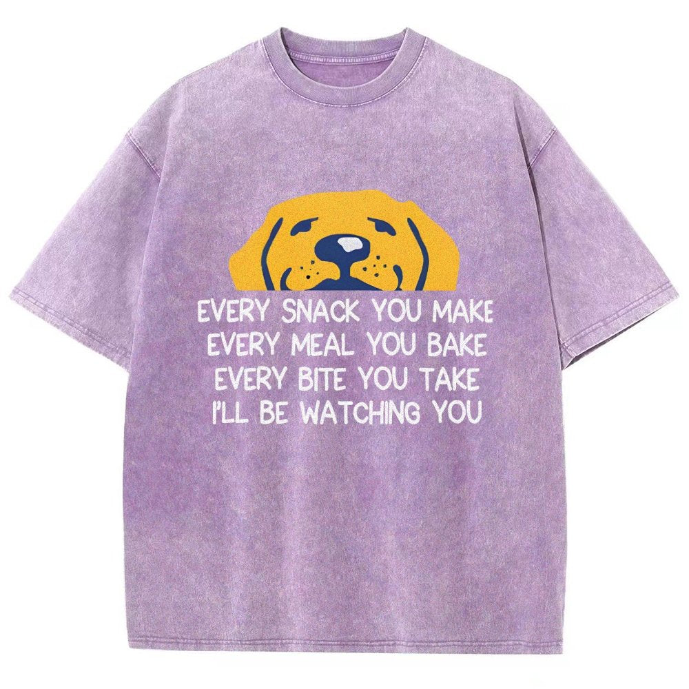 Every Snack You Make Vintage Distressed T-shirt