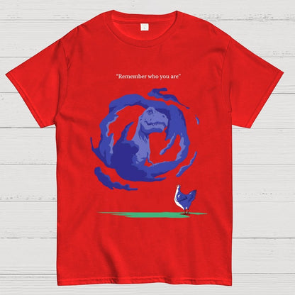 Remember Who You Are Dinosaur Geek T-Shirt