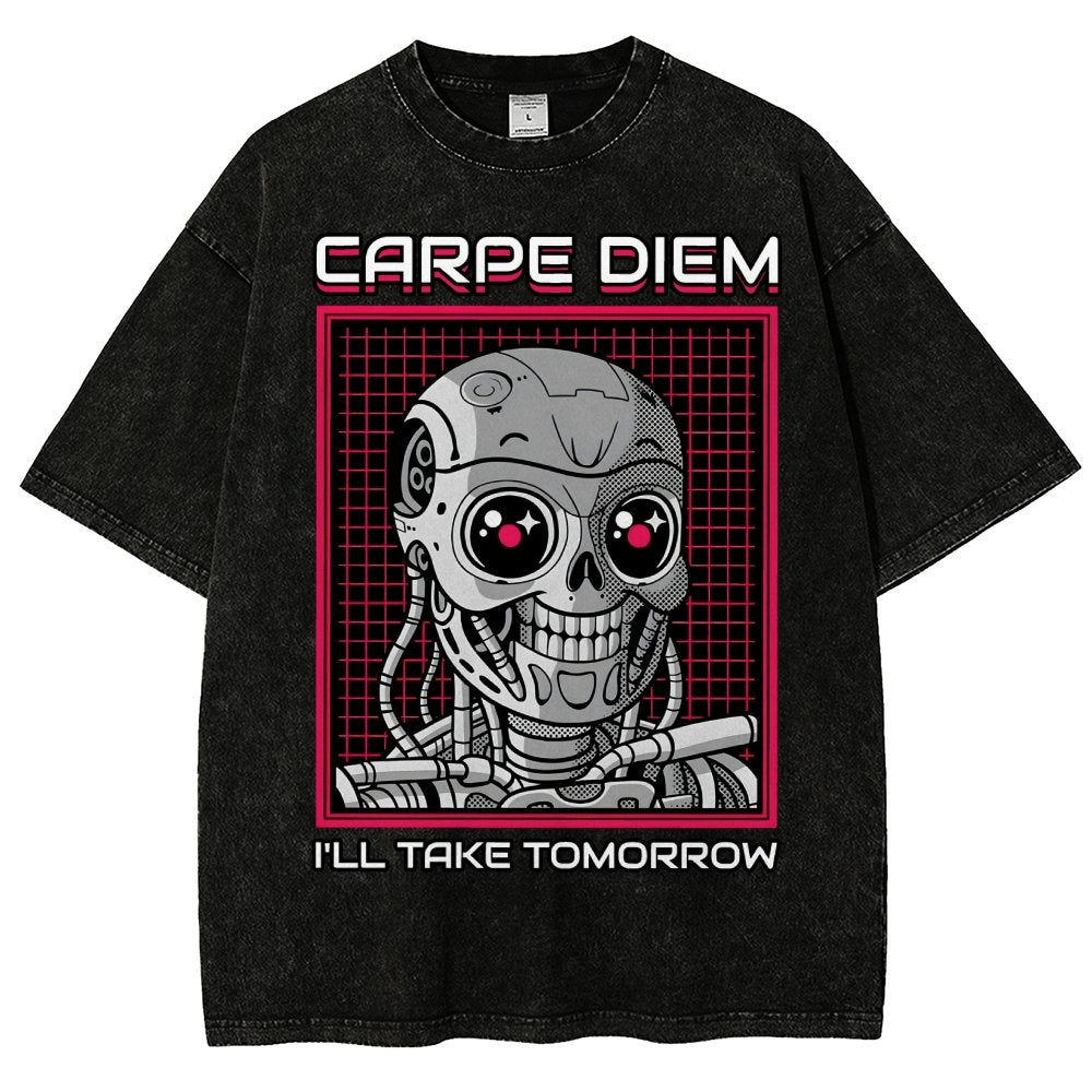 Rise Of The Cute Machine Vintage Distressed T-shirt
