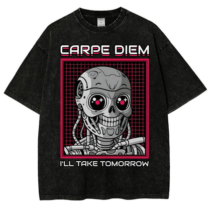 Rise Of The Cute Machine Vintage Distressed T-shirt