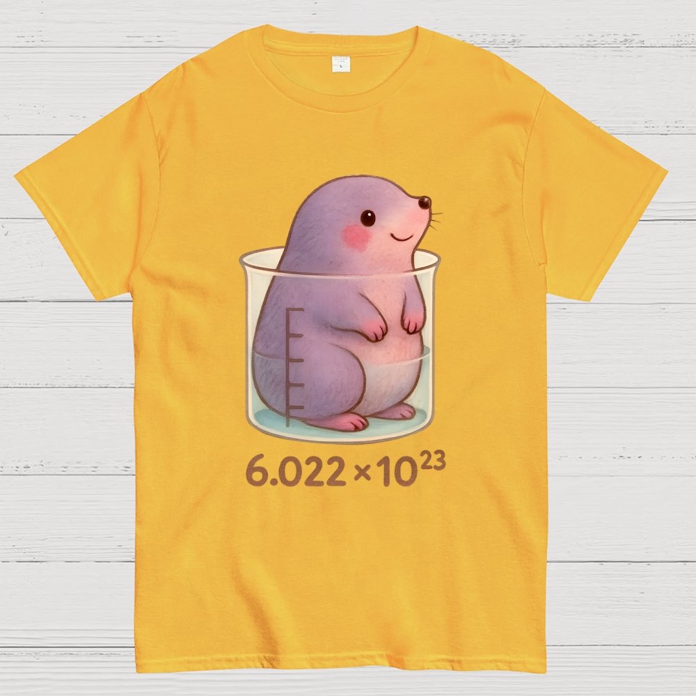 One Mole Per Litre Geek T-Shirt